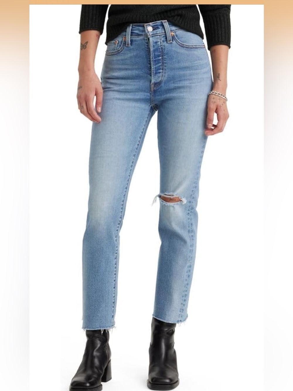 Levi's Women's Wedgie Straight Jeans 27X28  1516/bb4-10